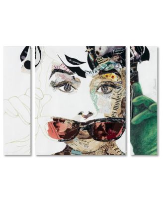 Trademark Global - Ines Kouidis 'Audrey' Large Multi-Panel Wall Art Set