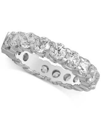 Macy's Brand - Diamond Eternity Band (4 ct. t.w.) in 14k White Gold