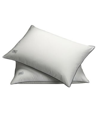 Pillow Guy - White Down Side & Back Sleeper Overstuffed Pillows Certified RDS, Set of 2