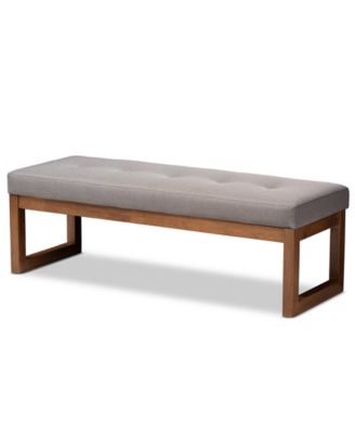 Furniture - Estienne Wood Bench, Quick Ship