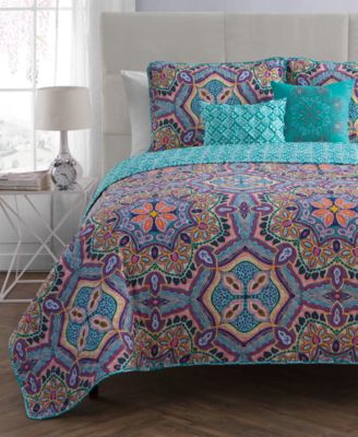 VCNY Home - Yara Reversible 5-Pc. King Quilt Set