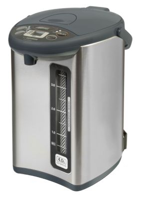 Salton - Micom Water Boiler & Warmer 4.0L 700W Stainless Dark Gray