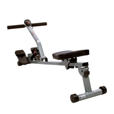 Sunny Health & Fitness - Sf-Rw1205 12 Adjustable Resistance Rowing Machine Rower W/ Digital Monitor