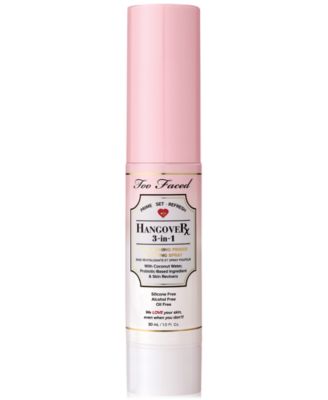 Too Faced - Travel Size Hangover 3-In-1 Replenishing Primer & Setting Spray