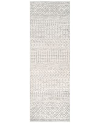 Surya - Elaziz ELZ-2308 Light Gray 2'7" x 12' Runner Area Rug