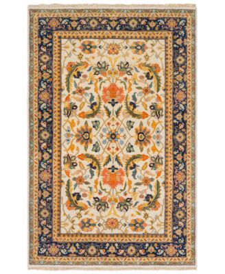 Surya - Taj Mahal TJ-6600 Burnt Orange 5'6" x 8'6" Area Rug