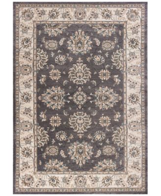 Kas - Avalon han 5608 Grey/Ivory 7'10" x 9'10" Area Rug