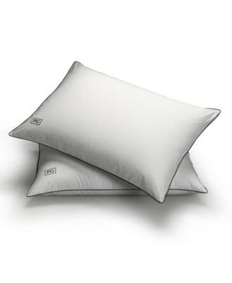 Pillow Guy - White Down Stomach Sleeper Soft Pillows Certified RDS, Set of 2