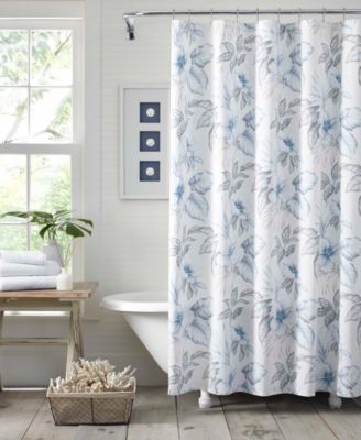 Tommy Bahama Home - Tommy Bahama Casablanca Garden Shower Curtain