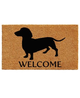 Home & More - Dachshund 24" x 36" Coir/Vinyl Doormat