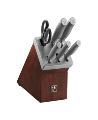 J.A. Henckels - International Modernist 7-Pc. Self-Sharpening Cutlery Set