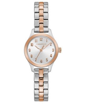 Caravelle - Women's Two-Tone Stainless Steel Bracelet Watch 24mm