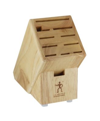 J.A. Henckels - International 11-slot Hardwood Knife Block