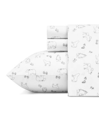 Eddie Bauer - Animal Tracks Cotton Sheet Set