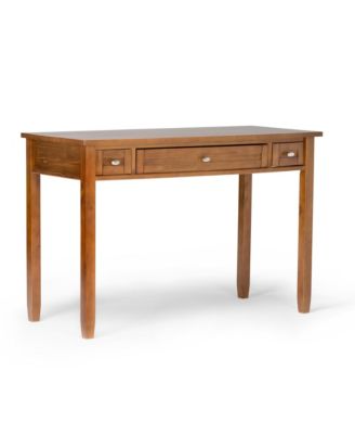 Simpli Home - Warm Shaker Desk, Quick Ship