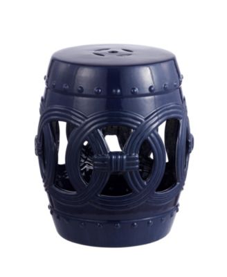 JONATHAN Y - Lucky Coins Garden Stool, Quick Ship