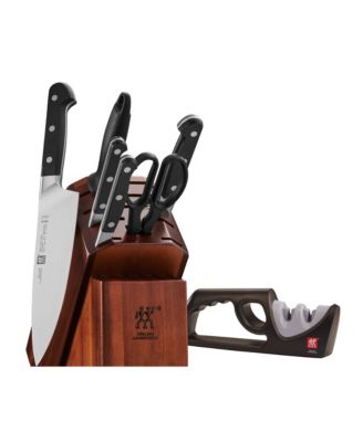 Zwilling - J.A. Henckels Pro 7-Pc. Cutlery Set with Bonus Sharpener