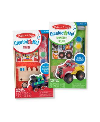 Melissa and Doug - DYO Bundle - Monster Truck Train