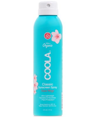 COOLA - Coola Classic Body Organic Sunscreen Spray SPF 50 - Guava Mango, 6-oz.