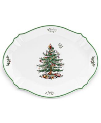 Spode - Christmas Tree Oval Platter