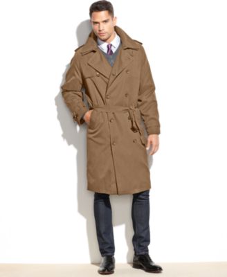 London Fog - Coat, Iconic Belted Trench Raincoat