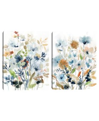 Fine Art Canvas - Holland Spring Mix I & II by Carol Robinson Set of Canvas Art Prints