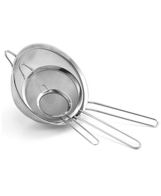 Cuisinart - Stainless Steel Mesh Strainers, Set of 3
