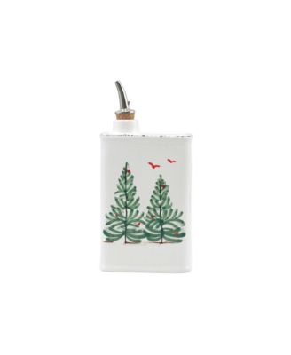 VIETRI - Vietri Lastra Holiday Olive Oil Can