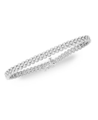 Macy's Brand - Diamond Three-Row Bracelet (4 ct. t.w.)