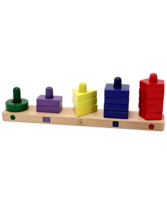 Melissa and Doug - Kids Toy, Stack & Sort Board