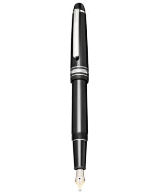 Montblanc - Black Meisterst&uuml;ck Platinum Line Classique Fountain Pen 106522