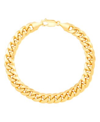 Macy's Brand - Cuban Chain Link Bracelet in 14k Gold