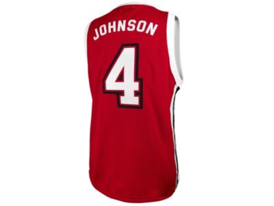 Retro Brand - UNLV Runnin Rebels Men's Throwback Jersey - Larry Johnson