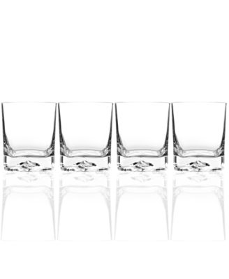 Luigi Bormioli - Glassware, Set of 4 On the Rocks Double Old-Fashioned Glasses