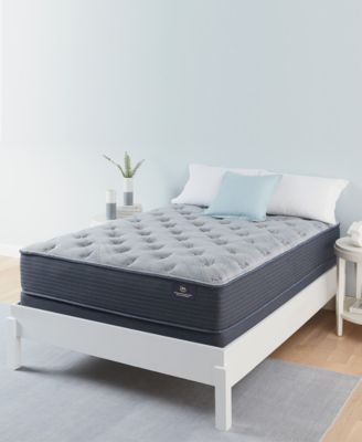 Serta - LUXE Chamblee 12.5" Firm Mattress Set- Twin XL