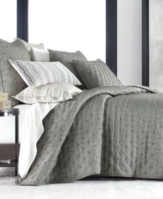 Hotel Collection - Broken Stripe Coverlet, Created for Macy's