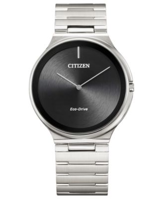 Citizen - Unisex Stiletto Eco-Drive Stainless Steel Bracelet Watch 39mm