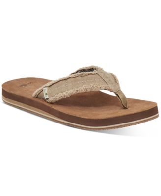 Sanuk - Men's Frayed Blanket Strap Flip-Flop Sandals