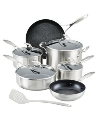Circulon - SteelShield Nonstick 10-Pc. Cookware Set plus Bonus Slotted Spatula