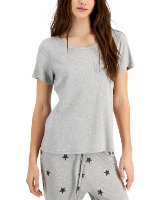 Jenni - Solid Ribbed Sleep Top