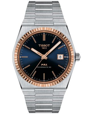 Tissot - Men's PRX Powermatic 80 Automatic Stainless Steel Bracelet Watch 40mm
