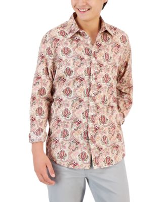 Club Room - Men's Everly Paisley Shirt