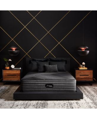 Beautyrest - Black&reg; Hybrid KX-Class 15" Firm Mattress Set- Queen Split