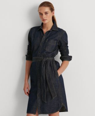 Lauren Ralph Lauren - Belted Denim Shirtdress