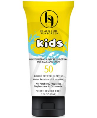 Black Girl Sunscreen - Kids Broad Spectrum Sunscreen SPF 50, 3 oz.