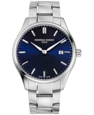Frederique Constant - Men's Swiss Classics Stainless Steel Bracelet Watch 40mm
