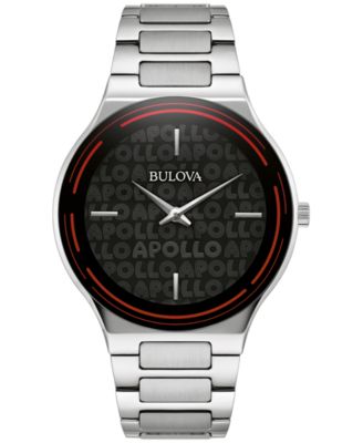 Bulova - Men's Stainless Steel Bracelet Watch 43mm - Special Edition
