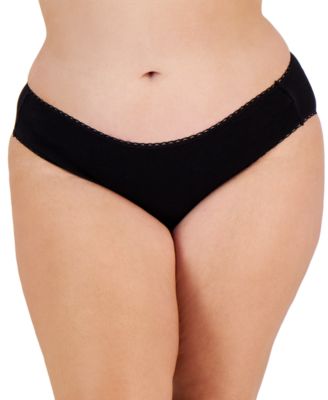 Charter Club - Plus Size Pretty Cotton Bikini Underwear 100097458