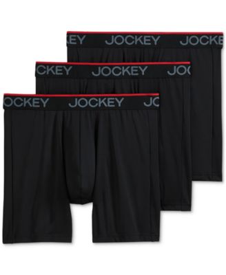 Jockey - Men's 3-Pk. Chafe Proof Pouch 7" Boxer Briefs