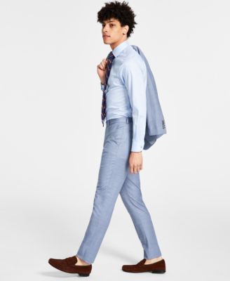 Calvin Klein - Men's Skinny-Fit Infinite Stretch Solid Suit Pants